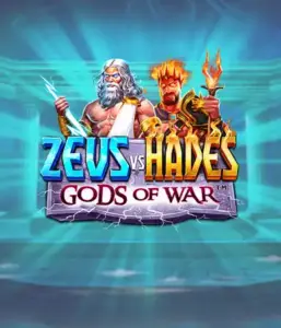 Experience the mythological conflict of the Zeus vs Hades: Gods of War game by Pragmatic Play, highlighting the mighty Zeus wielding lightning and the fiery Hades with his scepter. This graphic portrays the powerful duel between these mythic figures, with a dynamic backdrop. Ideal for mythology enthusiasts, delivering a captivating adventure. 